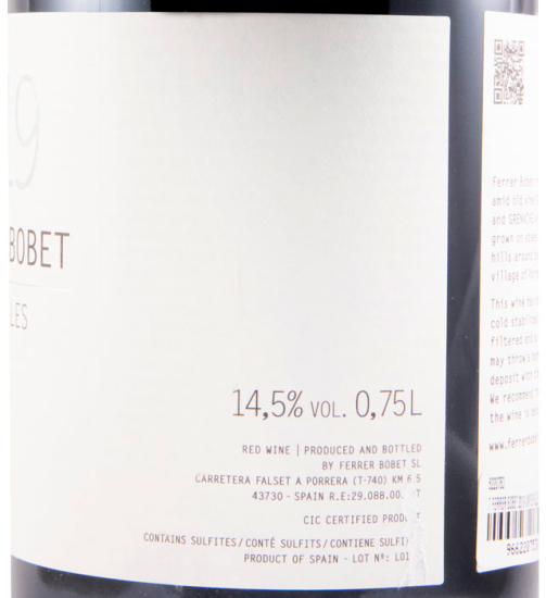 2019 Ferrer Bobet Vinyes Velles Priorat tinto