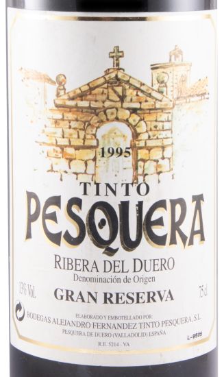 1995 Pesquera Gran Reserva Ribera del Duero red