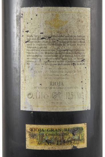 1982 Montecillo Gran Reserva tinto 1,5L