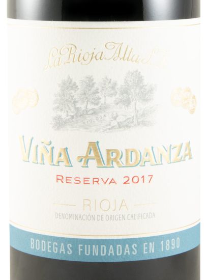 2017 La Rioja Alta Viña Ardanza Reserva red