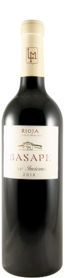 2018 Basape Cinco Inviernos Crianza Rioja red