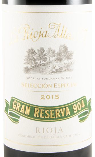 2015 La Rioja Alta 904 Gran Reserva tinto