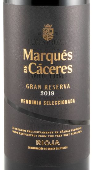 2019 Marqués de Cáceres Gran Reserva tinto