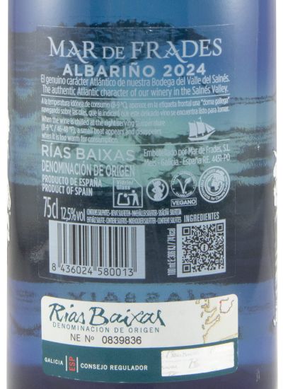 2024 Mar de Frades Albariño branco