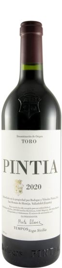 2020 Pintia Toro red
