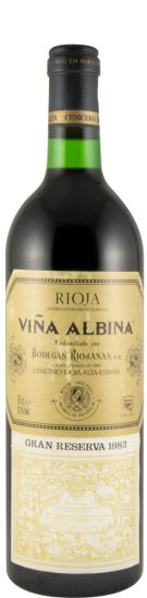 1982 Bodegas Riojanas Viña Albina Gran Reserva tinto