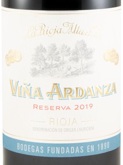 2019 La Rioja Alta Viña Ardanza Reserva tinto
