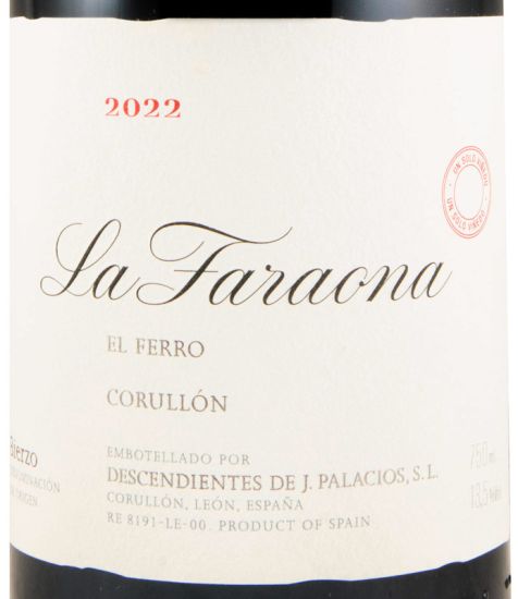 2022 Descendientes de J. Palacios La Faraona organic red