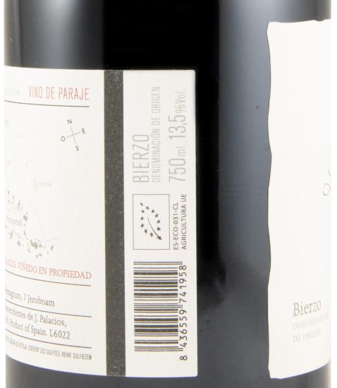 2022 Descendientes de J. Palacios La Faraona organic red