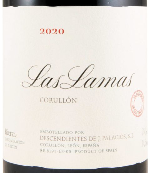 2020 Descendientes de J. Palacios Las Lamas biológico tinto