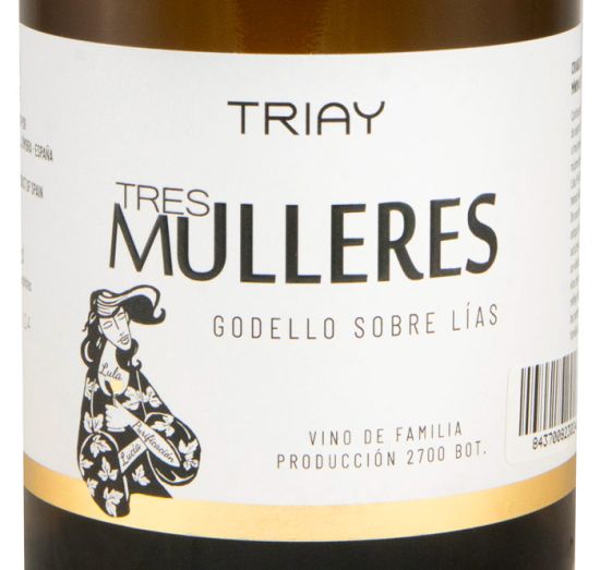Bodegas Triay Tres Mulleres Godello sobre Lías branco
