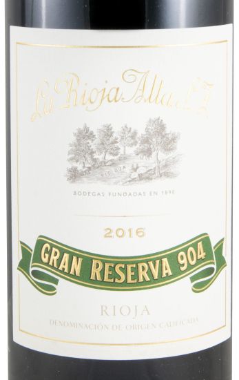 2016 La Rioja Alta Gran Reserva 904 tinto 1,5L