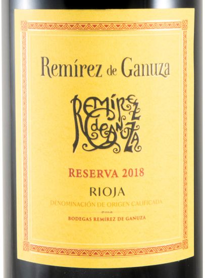 2018 Remírez de Ganuza Reserva Rioja tinto 1,5L