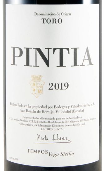 2019 Pintia Toro red 1.5L
