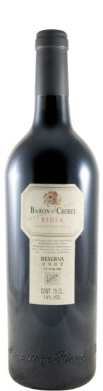 2002 Marqués de Riscal Baron de Chirel Reserva Rioja tinto