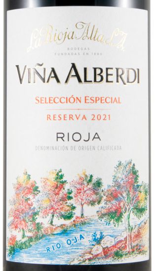 2021 La Rioja Alta Viña Alberdi Selección Especial Reserva tinto