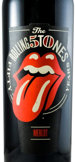 2017 Rolling Stones Fifty Years Merlot tinto