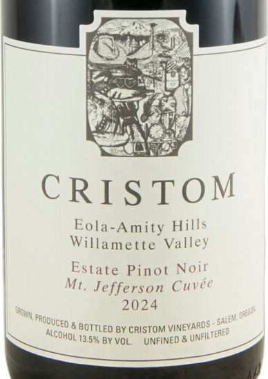 2024 Cristom Mt. Jefferson Cuvée Pinot Noir Eola-Amity Hills tinto