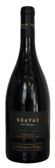 2008 Concha Y Toro Gravas del Maipo Syrah Vale del Maipo red