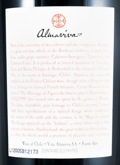 2010 Almaviva Puente Alto red