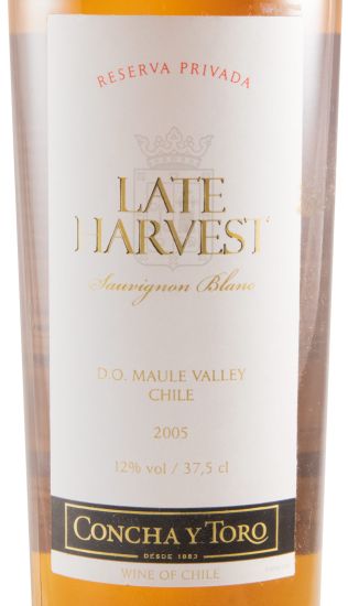 2005 Concha Y Toro Sauvignon Blanc Colheita Tardia Valle del Maule branco 37,5cl