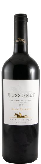 2018 Viña Haras de Pirque Hussonet Cabernet Sauvignon Gran Reserva Vale del Maipo organic red