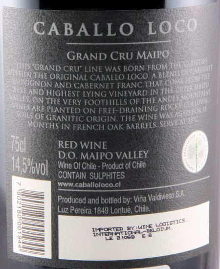 2017 Caballo Loco Grand Cru Vale del Maipo tinto