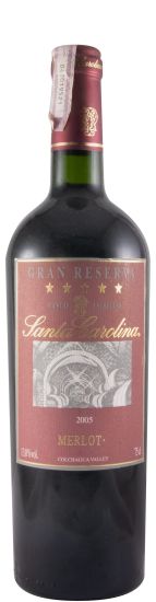 2005 Santa Carolina Merlot Gran Reserva Valle de Colchagua tinto