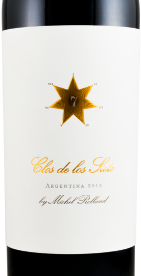 2013 Clos de los Siete by Michel Rolland red