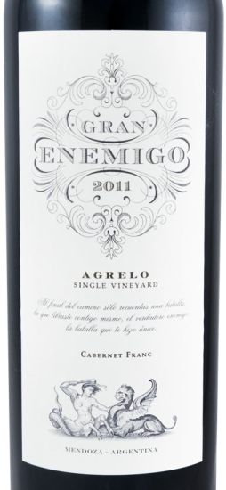 2011 Gran Enemigo Agrelo Cabernet Franc Mendoza red