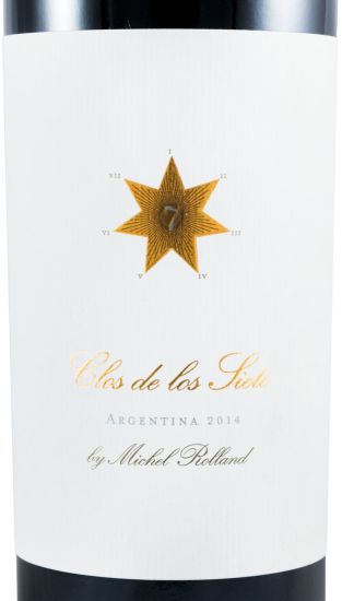2014 Michel Rolland Clos de Los Siete Malbec Vista Flores tinto