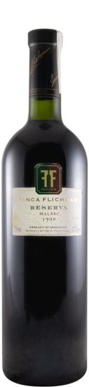 1998 Finca Flichman Malbec Reserva red