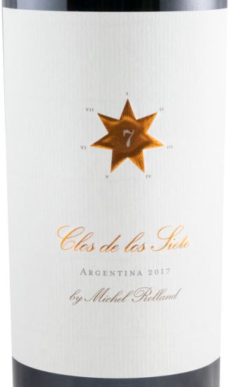 2017 Michel Rolland Clos de Los Siete Malbec Vista Flores tinto