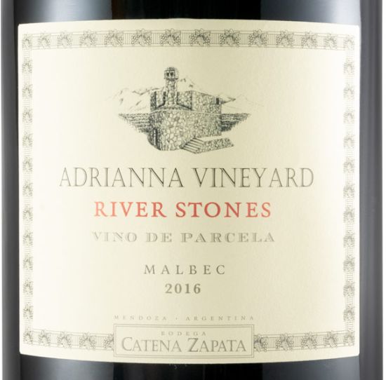 2016 Catena Zapata Adrianna Vineyard River Stones red 3L
