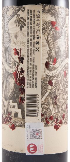 2017 Catena Zapata Argentino Malbec red