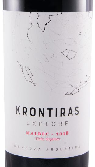 2018 Krontiras Explore Malbec biológico tinto