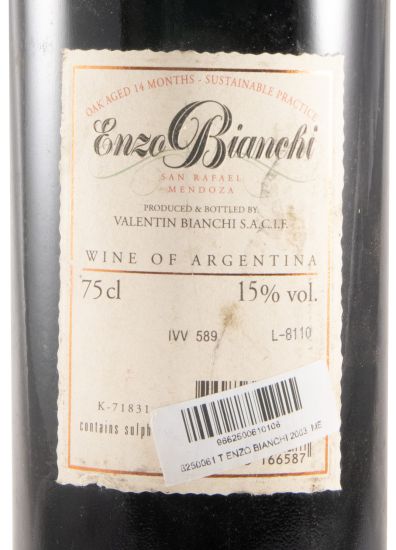 2003 Enzo Bianchi Mendonza red