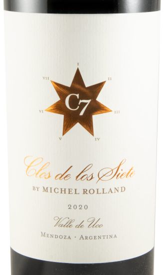 2020 Michel Rolland Clos de Los Siete Malbec Vista Flores tinto