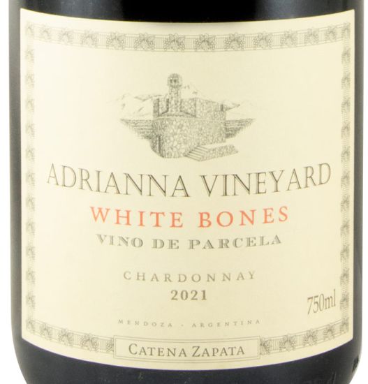 2021 Catena Zapata Adrianna Vineyard White Bones Chardonnay branco