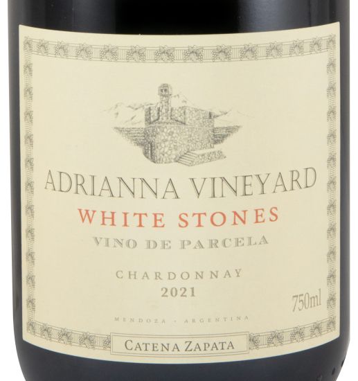 2021 Catena Zapata Adrianna Vineyard White Stones Chardonnay branco
