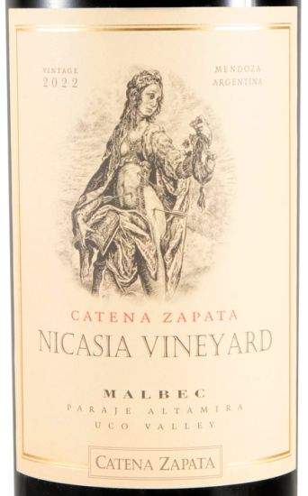 2022 Catena Zapata Nicasia Vineyard Malbec red