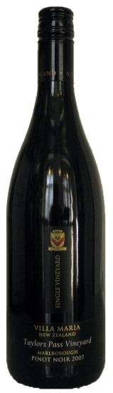 2007 Villa Maria Pinot Noir Taylor's Pass Vineyard tinto