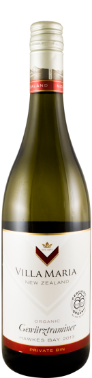 2013 Villa Maria Gewurztraminer Hawkes Bay Marlborough white