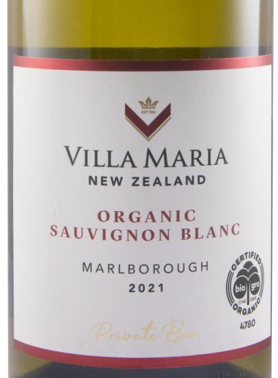 2021 Villa Maria Private Bin Sauvignon Blanc Marlborough biológico branco