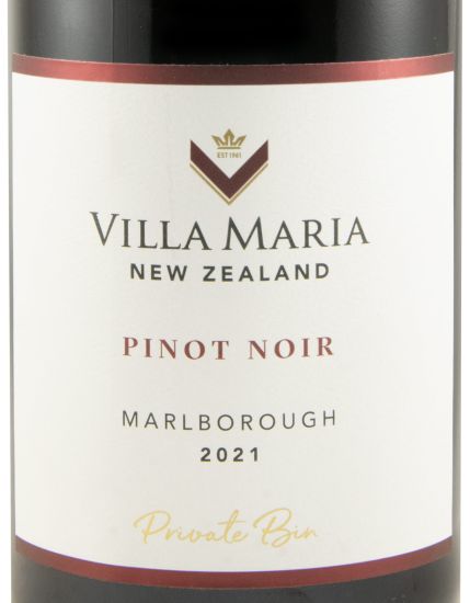2021 Villa Maria Private Bin Pinot Noir Marlborough tinto