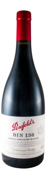 2013 Penfolds Bin 138 Grenache/Shiraz/Mataro Barossa Valley tinto