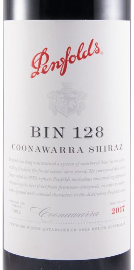 2017 Penfolds Bin 128 Shiraz Coonawarra red