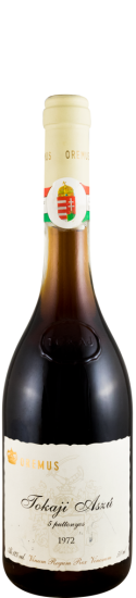1972 Tokaji Oremus Aszú 5 Puttonyos branco 50cl