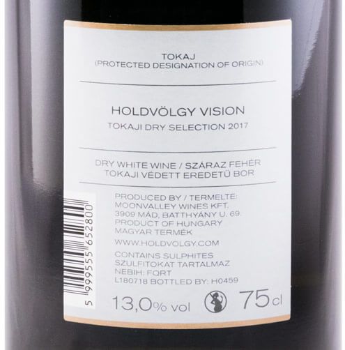 2017 Tokaji Holdvölgy Vision Dry branco