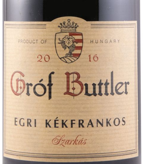 2016 Gróf Buttler Egri Kékfrankos Szarkás red